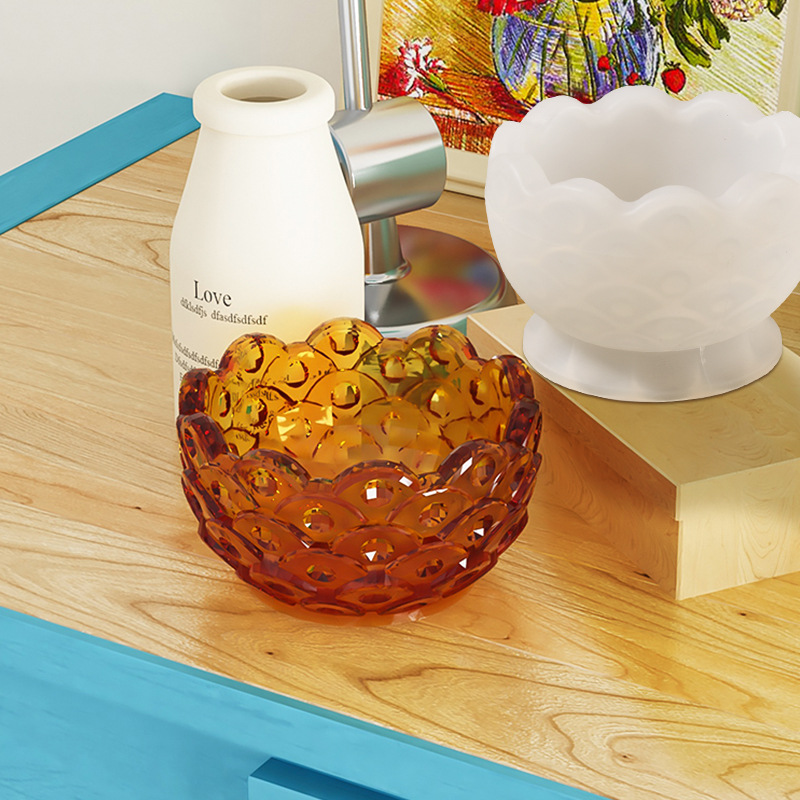 Round Storage Box Gypsum Silic - Coaster Mold Round 评论和价格