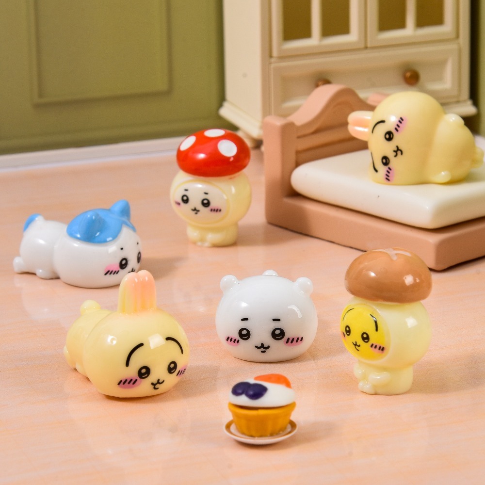 9PCS Kawaii Chiikawas Series R - Resin Craft Kit 评论和价格