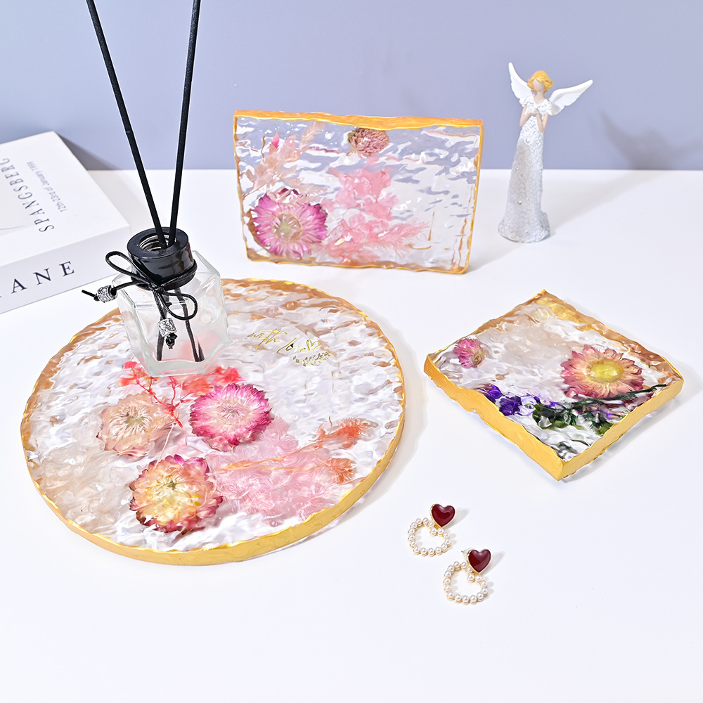 Mould DIY Crystal Resin Christ - Coaster Mold Round 评论和价格