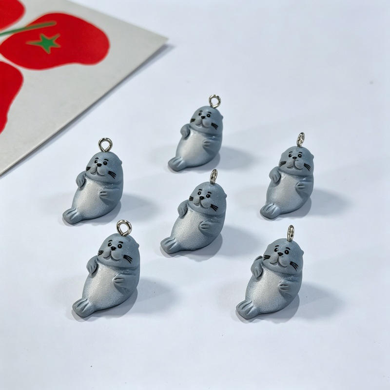6Pcs Resin Simulation Cute Sea - Resin Crafts Diy 评论和价格