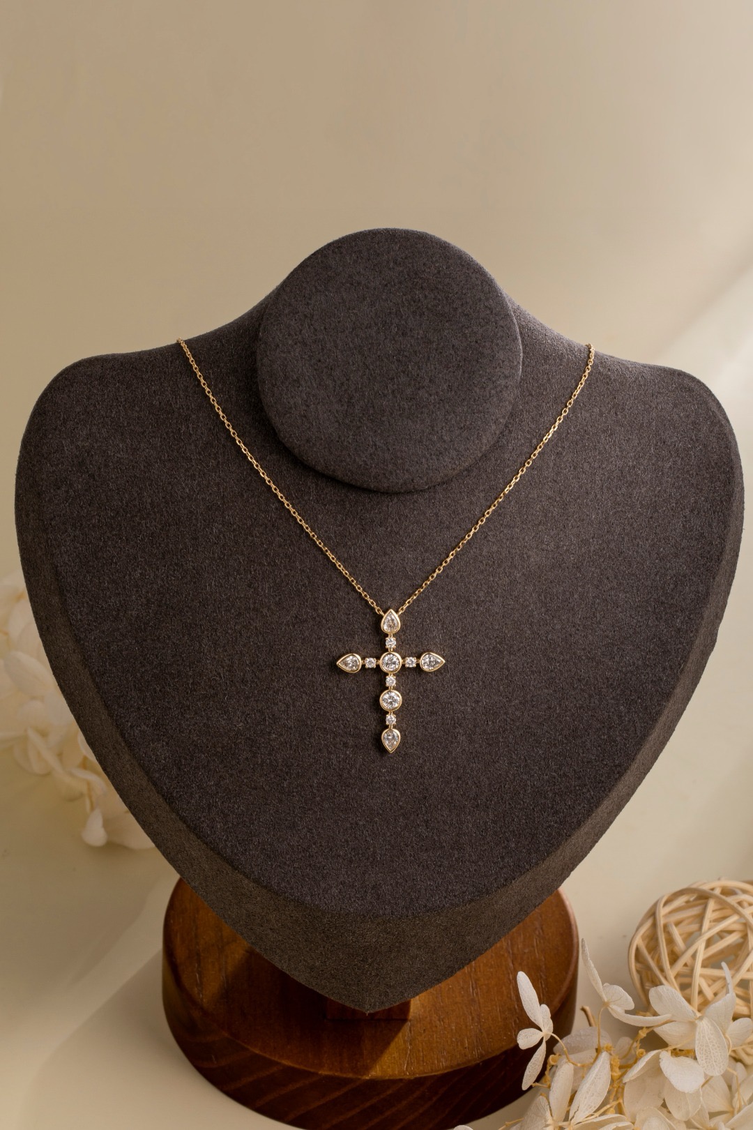 14K Yellow Gold Lab-Grown Diam - Bezels Set Pendant 评论和价格